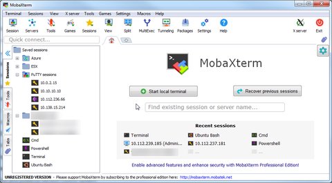 MobaXterm - a powerful terminal for Windows