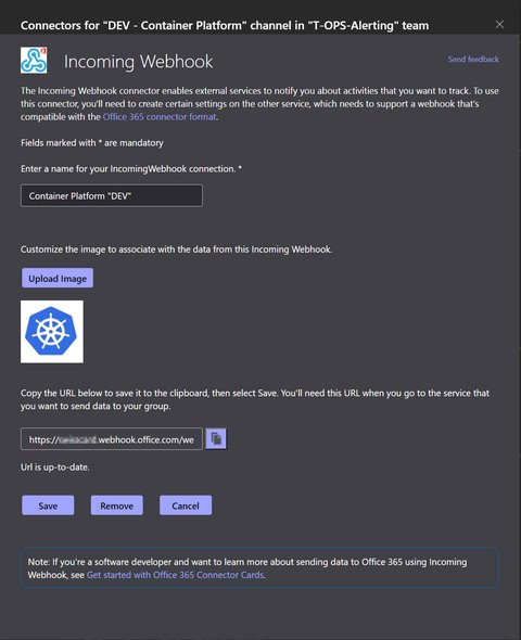 Incoming Webhook Setup