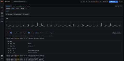 Grafana Cloud Log Explorer